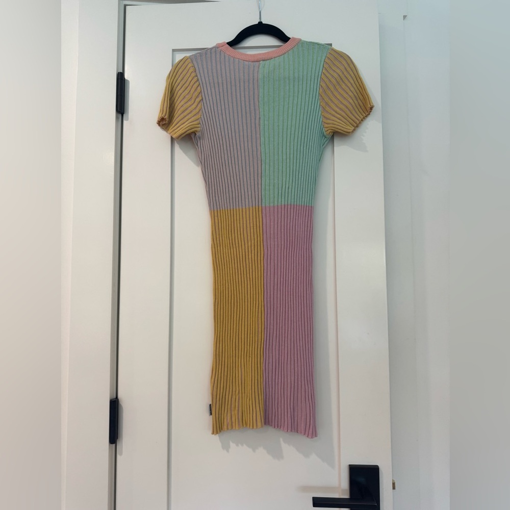 The Ragged Priest Ribbed Mini Dress - Picture 10 of 13